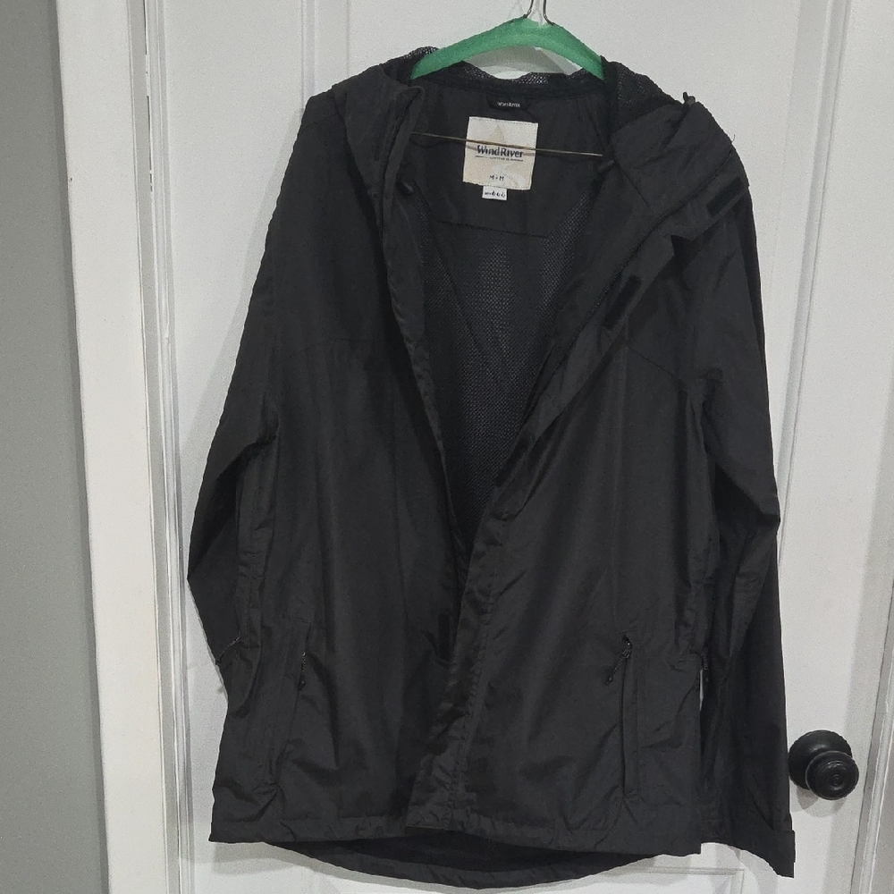 Wind River Black Windbreaker Jacket